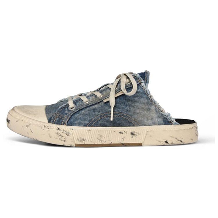 Balenciaga Paris Mule In `Blue` 693953W3RCL4090