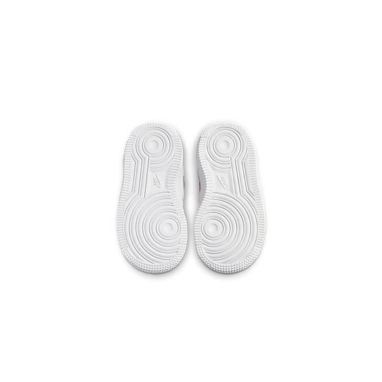 Nike Air Force 1 LV8 Low Top Toddler Shoes White Blue Infant And Toddler CJ4117-100