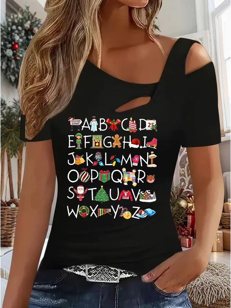 Dame Ny Casual Topp Jul Halloween Julegave Topper Skjorte Bluse