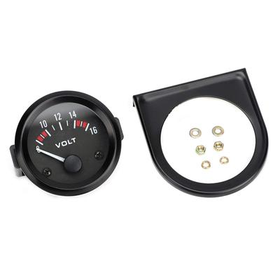 12V Analog Voltmeter - Universal 12V Voltmeter, 52mm/2-inch Voltage Gauge, 8-16V, BX100007, for Car Modifications