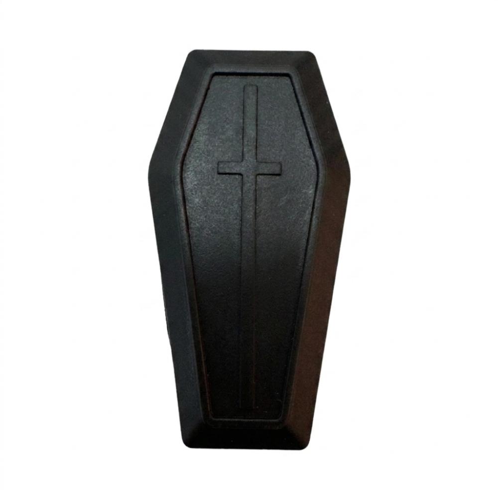 with Lids Halloween Coffin Model Candy Container Mini Black Cross Coffin Halloween чёрный