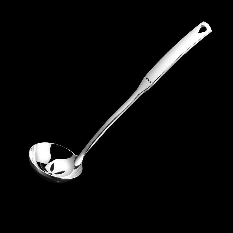 304 Stainless Steel 11.8 Inch for Soup Sauce Stew Cooking Kitchen Soup Ladle with Pour Spout Ladles for Kitchen Serving Ladle