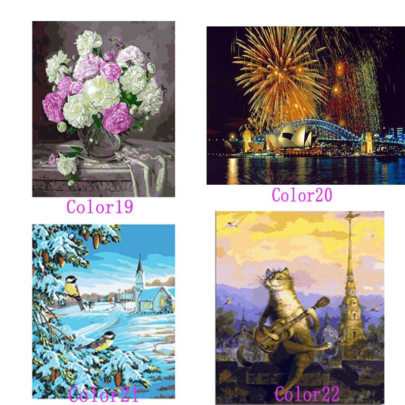 Diy Oil Painting Kit With Geometric Art For Home Decor Enthusiasts