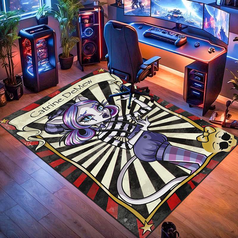 Monster High: Vampire Love Carpet Home Decor Floor Mats Doormat Art Dormitory Decoration