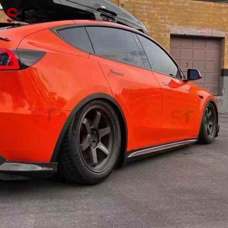 Tesla Model Y Carbon Fiber Body Kit & Side Skirts