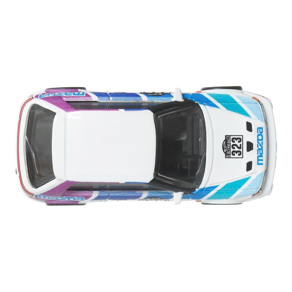 Hot Wheels Car Culture Modern Classics Mazda 323 GTR Vehicle Toy Diecast Car White JKF17 (Ages 3+)