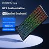 G75 mechanische Tastatur Dichtungsstruktur Drei-Modus Volltasten Hot-Swap E-Sport-Tastatur