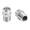 Multipurpose Pressure Washer Wash Spray Nozzle 2 Points External Thread Surface Cleaner Nozzle for Washing Lubrication Parts