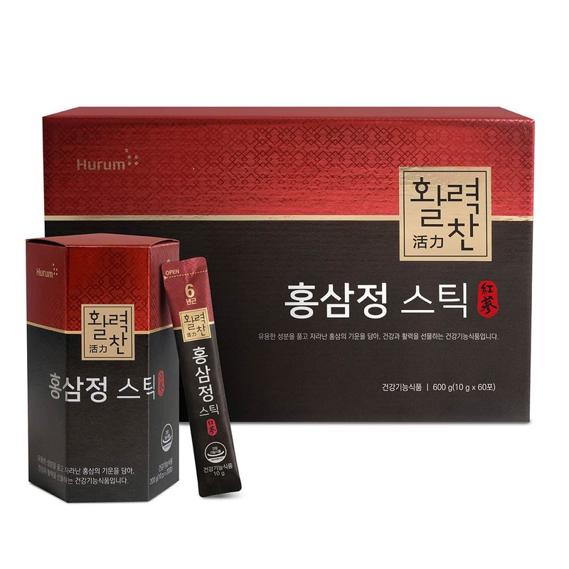

Hurum Red Ginseng Stick 10g x 60