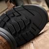 Men's Genuine Leather Hiking Shoes Lace Up Outdoor Casual Sneakers