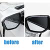2Pcs Car Rear View Mirror Rain Eyebrow Car Rear View Side Rain and Snow Shield Is Applicable To Skoda OCTAVIA RAPID Scala