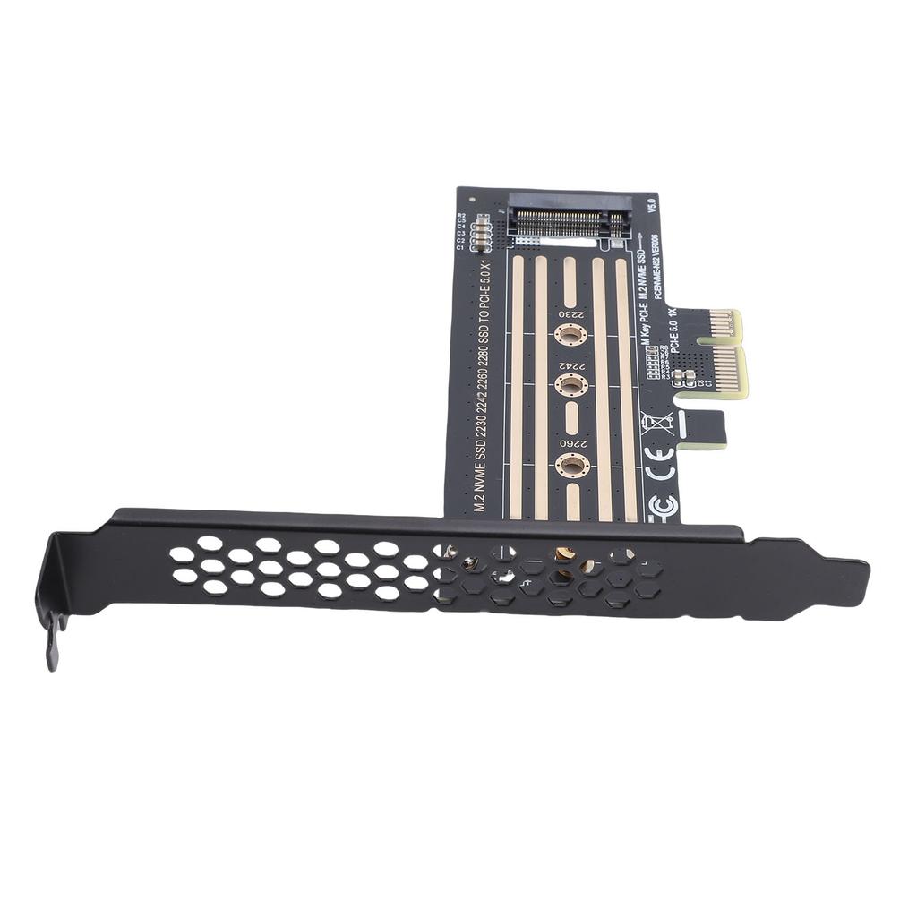 M.2 NVMe to PCIe X4 5.0 Adapter Stable 32Gbps Speed M2 to NVME Expansion Card for Computer