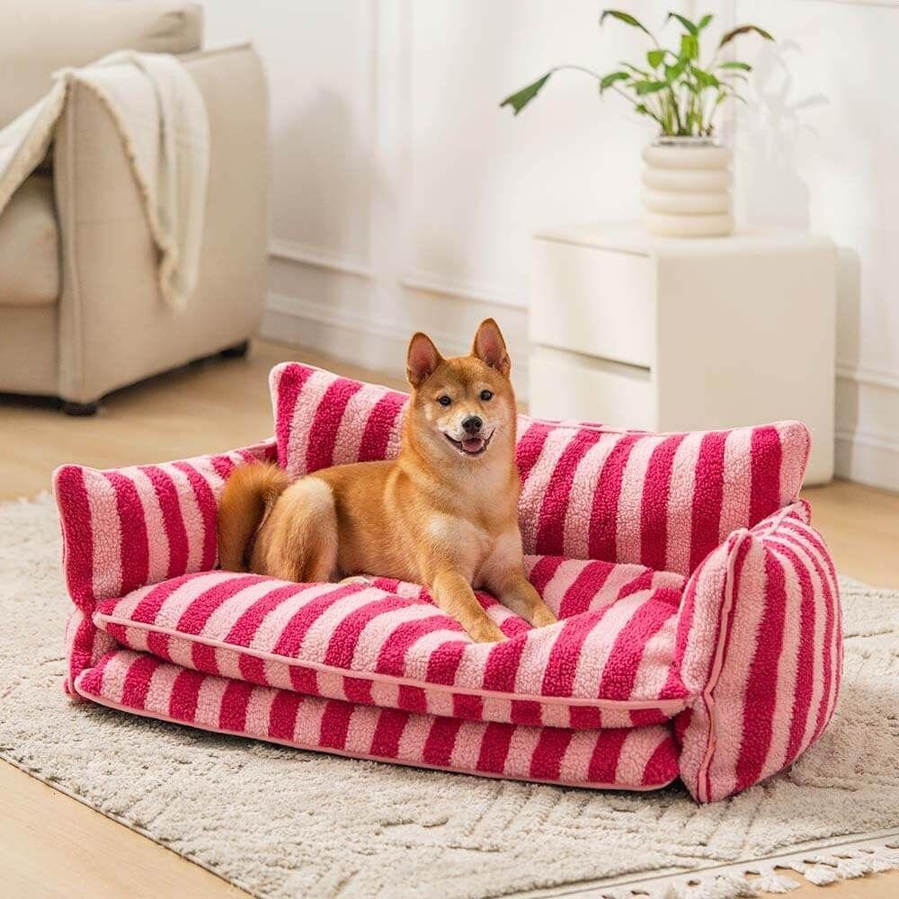 Letto Sofà per Cani Lavabile Rimovibile Personalizzato per Cani di Taglia Grande Calore Invernale e Supporto per il Sonno Profondo Letto per Cani Resistente Divano da Interno