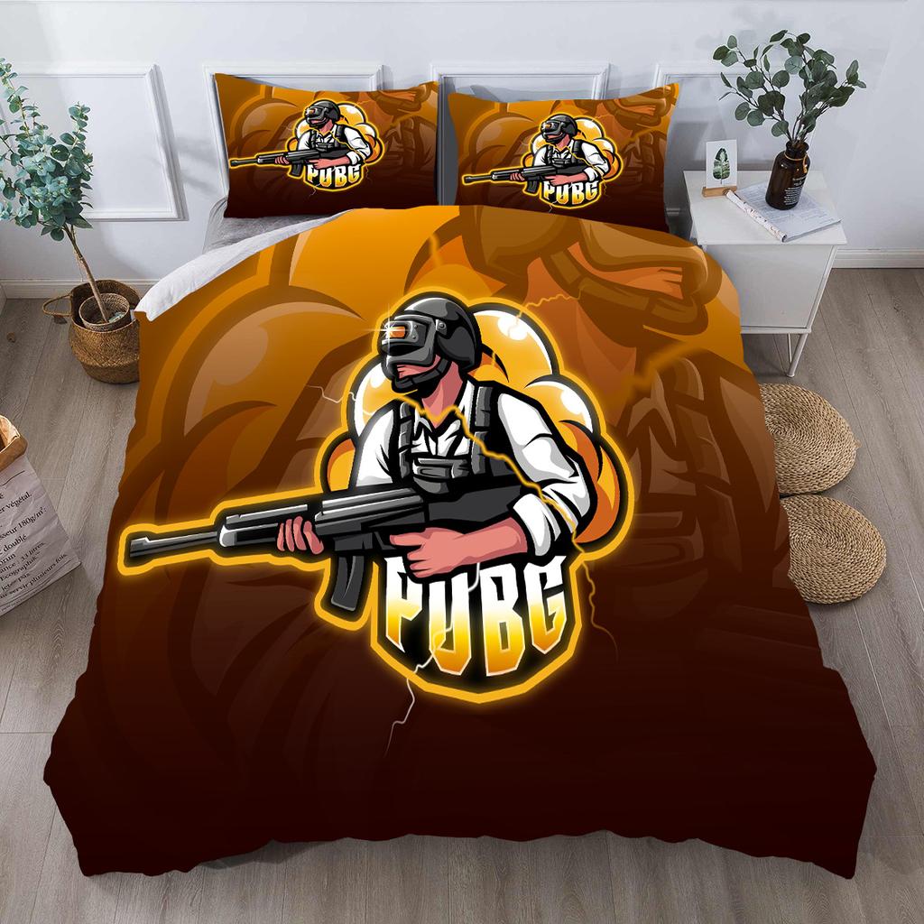 Series 3D Digital Printing Three-Piece Quilt Cover