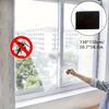 Velcro installation-free anti-mosquito screen window sticker screen self-adhesive simple window invisible curtain