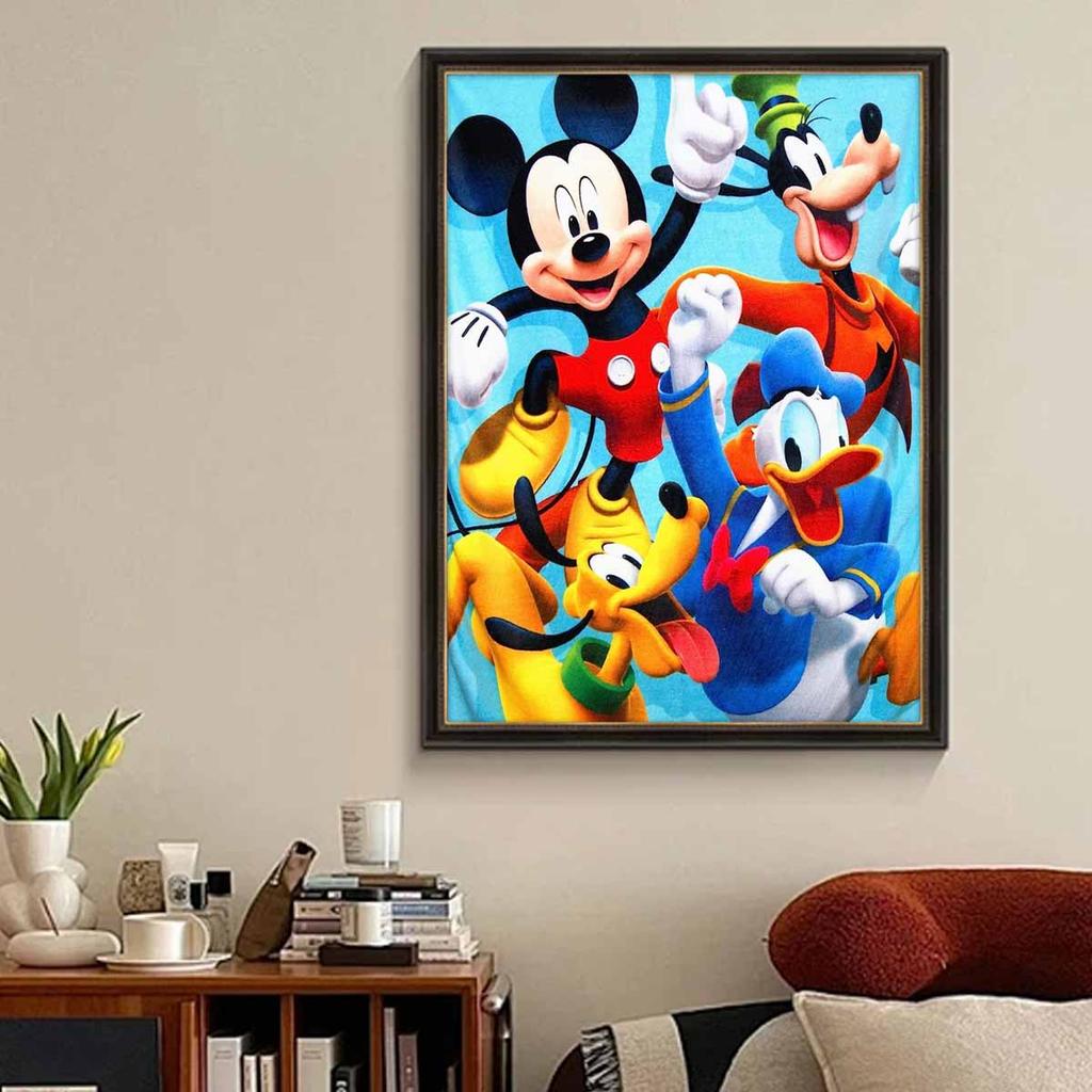 Full Round Diamond Painting Happy Partner Art Rhinestone Picture Mosaic DIY 5D Cross Stitch Embroidery Home Decoration