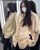Unisex Retro Loose Knit Cardigan with Chinese Frog Buttons