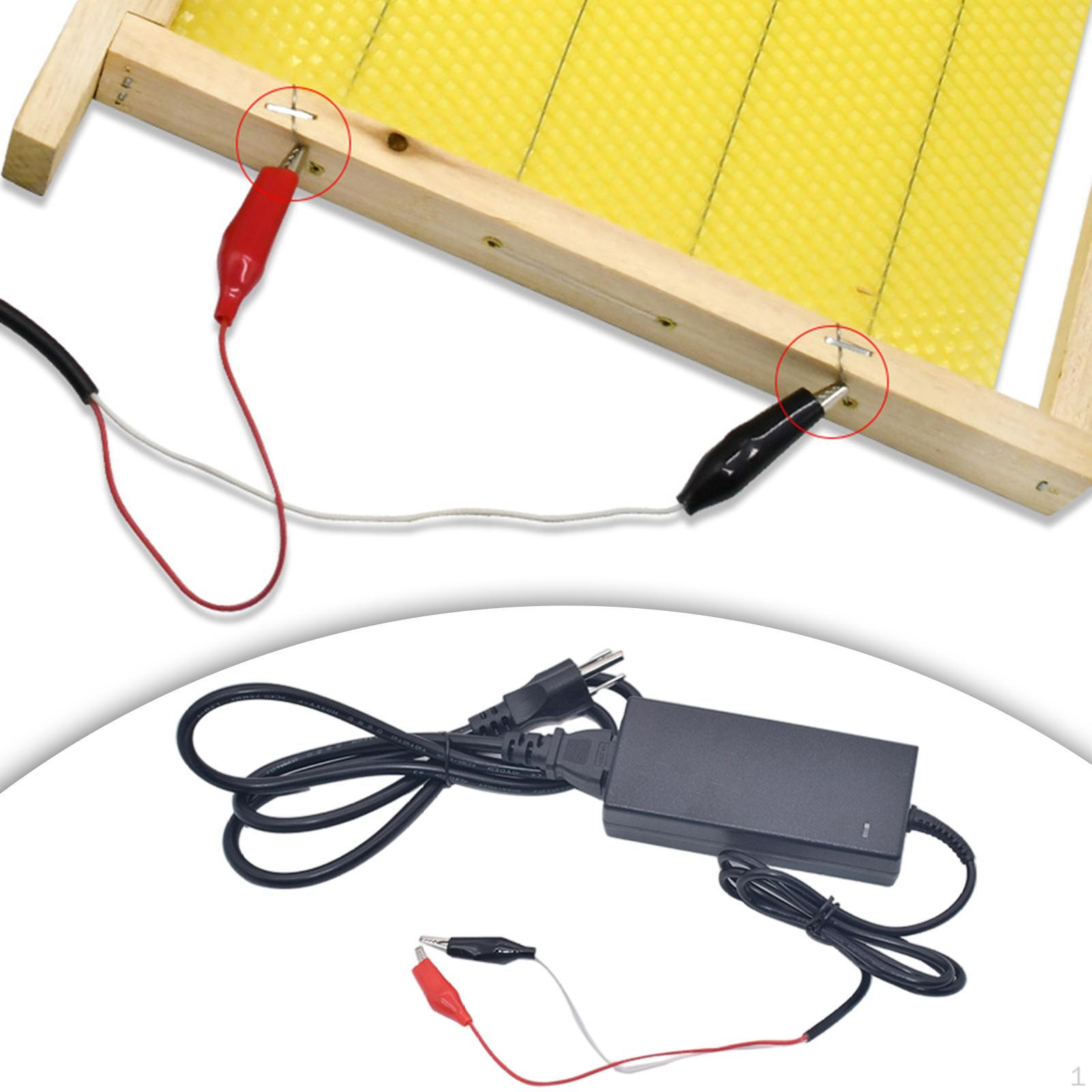 

Electric Wire Embedder Heating Device Wax Foundation for Beekeeping Tool - US Adapter