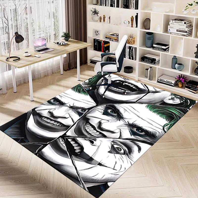 1PC Joker Broken Extra Large Non-Slip Floor Carpet, Office, Family, Bedroom, Studio - Large Area Rug Indoor Rugs1159A