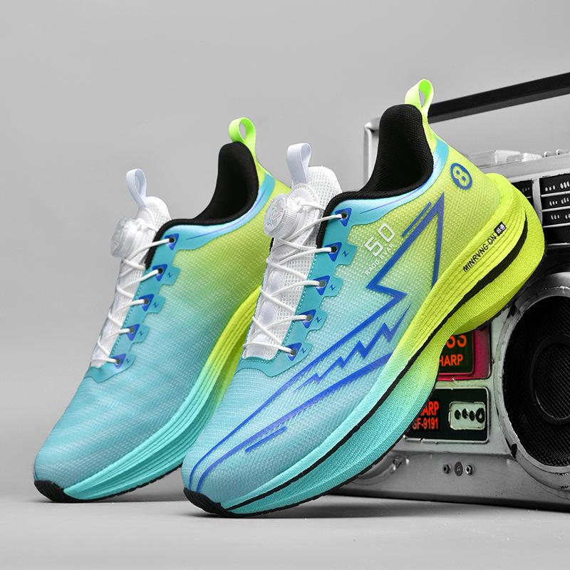 Children's Red Rabbit 8pro Carbon Board Shock Absorption Running Shoes Men's and Women's Spring Mesh Breathable Youth Junior High School Physical Exa