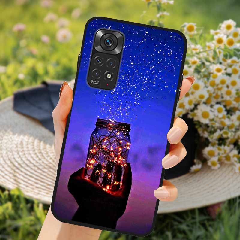 For Redmi Note 11 Cases Note 11S Soft TPU Silicone Back Covers for Xiaomi Redmi Note 11 Pro 5G Phone Case Redmi Note11S 4G Coque