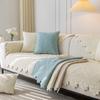 Nordic Solid Color Sofa Towel Cushion for Living Room Cotton Non-slip Sofa Towel Couch Cover Sectional Couch Pad Home Protection