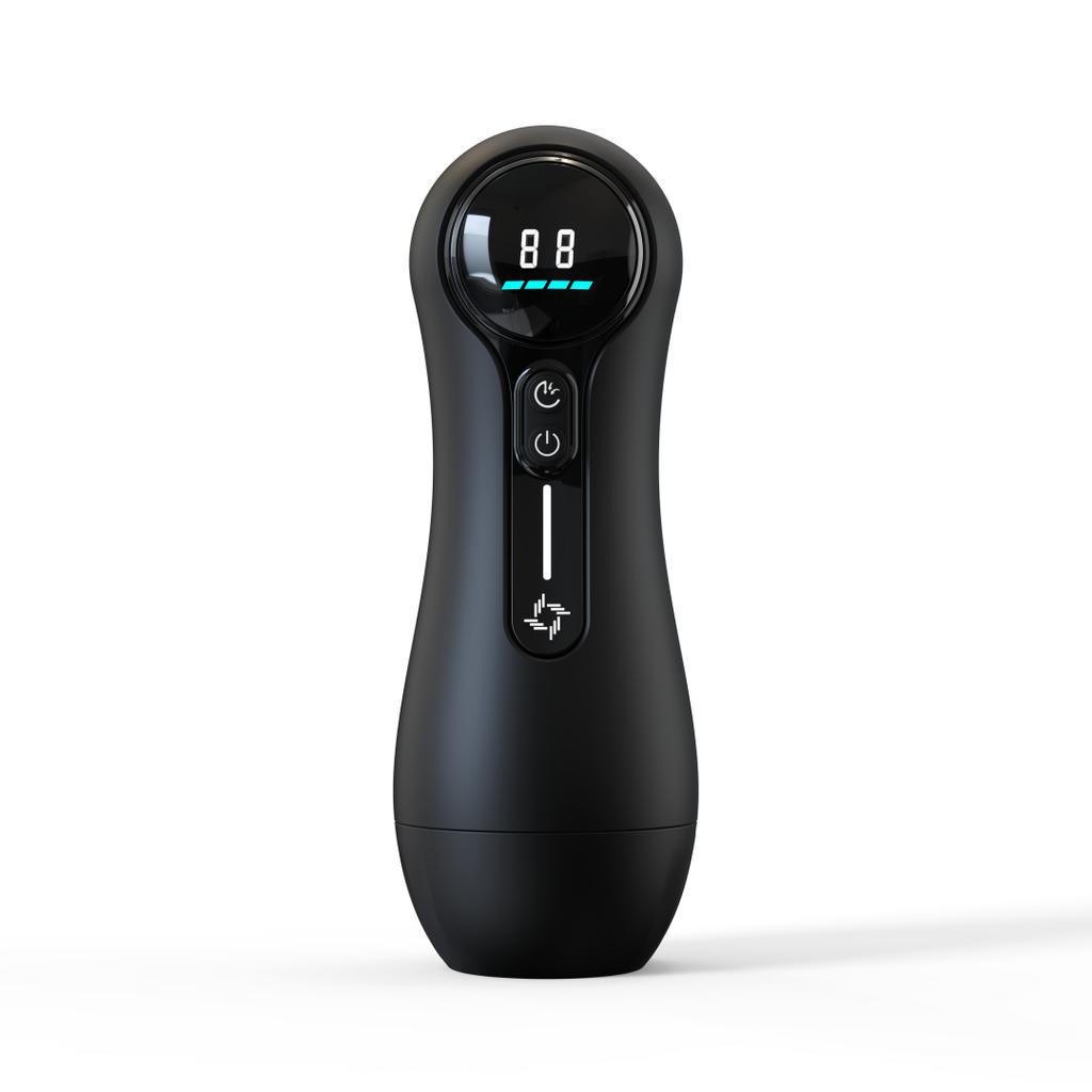 Automatic Male Sucking Masturbator LCD Display Masturbation Cup With 9 Vibrating Mode Pocket Pussy Adult Sex Toys for Man
