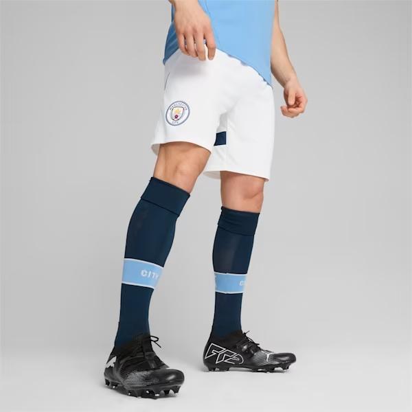 PUMA Manchester City 24/25 Shorts 'White Black' Men's 775114-05