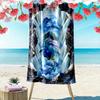 3D Ocean Animal Print Beach Towel, Large Soft Quick Dry Towel for Beach Camping Swimming