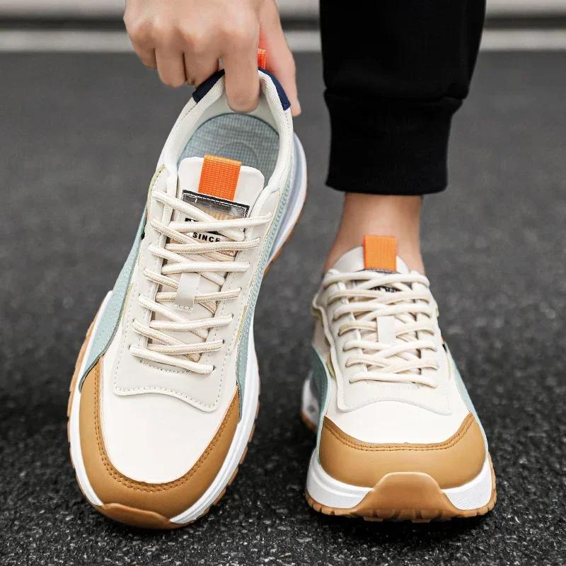 Men s Shoes 2026 Autumn New Breathable Sports Casual Running Fashionable Sports Lightweight Comfortable Casual Shoes 39