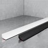 Black/White Water Stopper Strip Self-Adhesive Floor Retaining Barrier  Shower