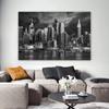 New York City Manhattan Posters Night Views Decorative Painting Wall Art Pictures Living Room Building Canvas Prints Home Decor
