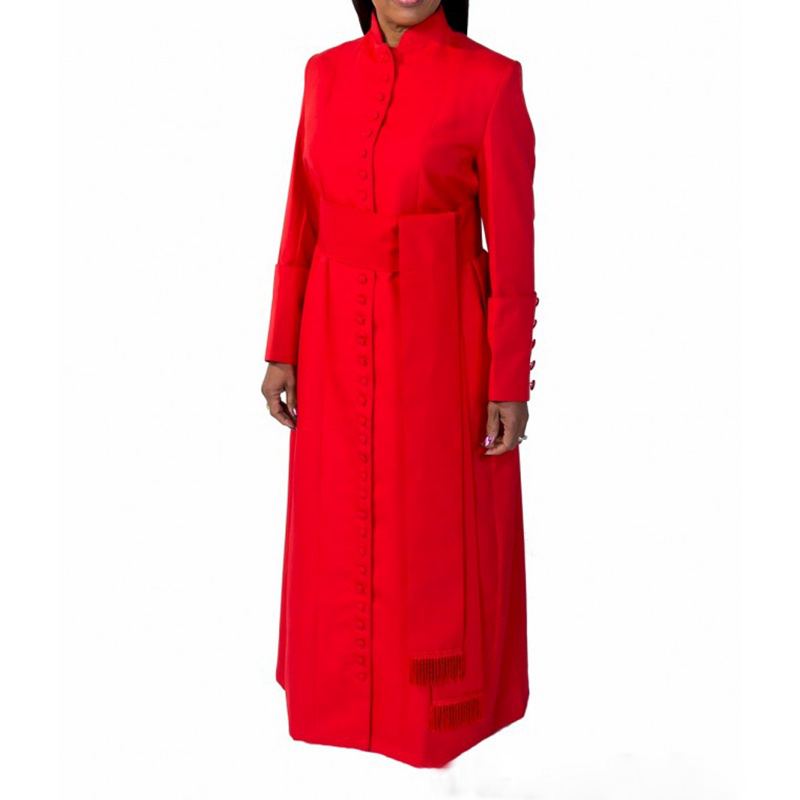 Buy Women's Clergy Jacket Pastor Autumn Winter Long Sleeve Robe Fashion