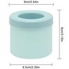 Reusable Silicone Ice Tray, Cylindrical Ice Maker Tray, Ice Container, Keeps Drinks Cold for Longer, Freezer Storage, for Home Use (Blue)