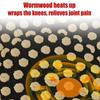 Wormwood Chinese Medicine Self Heating Support Knee Pad Knee Brace Warm for  Joint Pain Relief Injury Recovery Belt Massager Leg Warmer