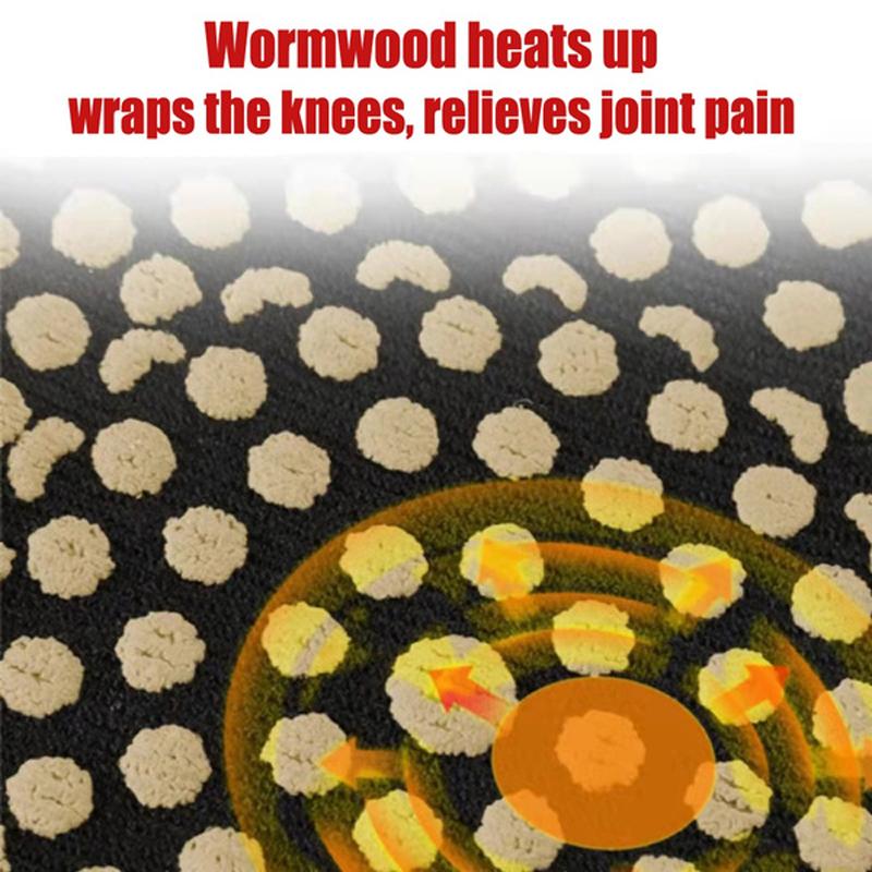Wormwood Chinese Medicine Self Heating Support Knee Pad Knee Brace Warm for  Joint Pain Relief Injury Recovery Belt Massager Leg Warmer