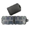 10 Compartments Case Hooks Thickened Lure Baits Storage Box  For Storing Swivels Jigs Hooks Sinker