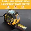 1pc Laser Tape Measure 3in 1 Digital Tape Measure High Precision Laser Rangefinder Steel Tape Measure, Optimized Ergonomics