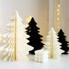 Weihnachts-Papierornamente, handgefertigte dekorative Stücke, Papier-Weihnachtsbaum-Desktop-Kunstwerk für Feiertags-Party-Dekoration
