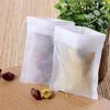 100 Pieces Tea Coffee Drawstring Bags Non-Woven Fabric Breathable Portable Spice Herb Mesh Pouches DIY Crafting Supplies