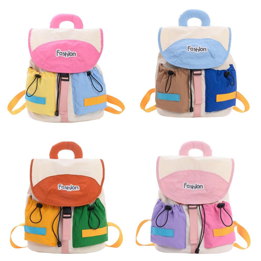 Preschool Children Colorful Backpack With Spacious Interior For Daycare School