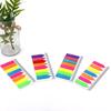 Creative Arrow Shaped Page Marker Colorful Index Tabs Fluorescent Sticky Notes Writable Labels 20 Sheets Pad  for Home