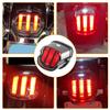 DOT Emark Approved Rear Brake Light Motorcycle LED Taillight For Harley Sportster XL883 XL1200 Softail Touring Road Tail Lamp