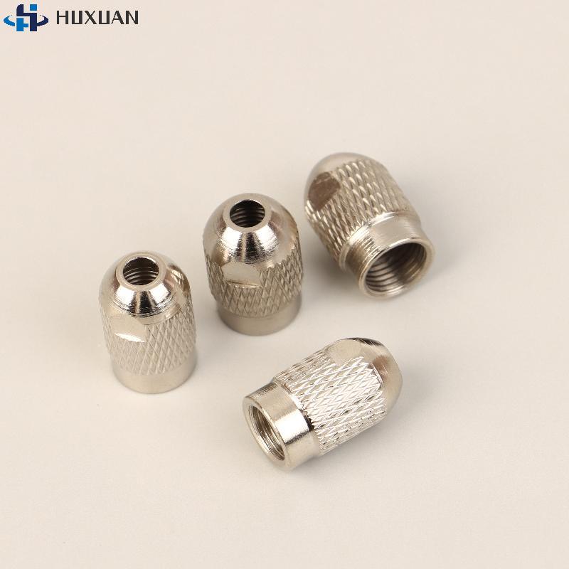 5/10Pcs Stainless Steel M7 M8 Nuts Pitch 0.75mm Drill Chucks Collet Bits Shank Screws Replacement For Rotary Tool