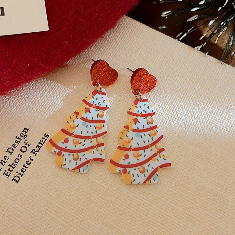 Elegant Christmas Stud Earrings: Cute & Festive Designs for Women - New 2026 Autumn/Winter Collection