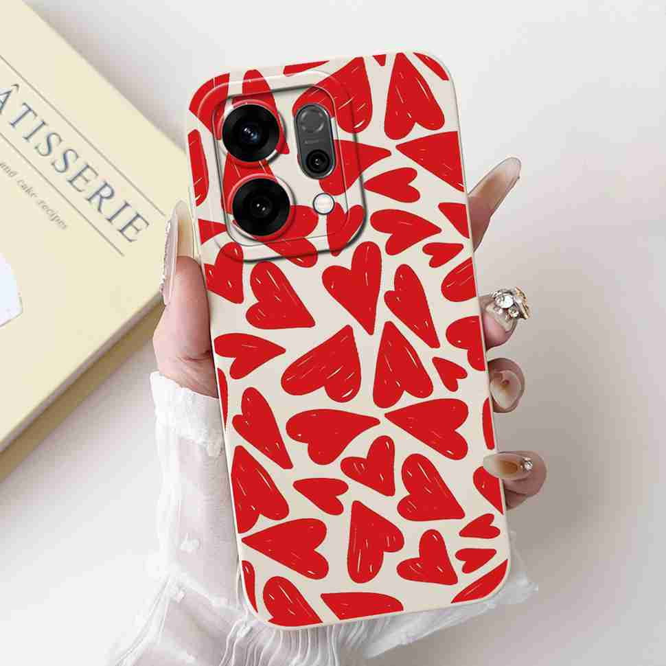 For Oppo Reno14 5G PLA110 Case Cute Rabbit Sunflower Soft Silicon Cover For Oppo Reno 14 CPH2737 6.59" Protective Cases Coque