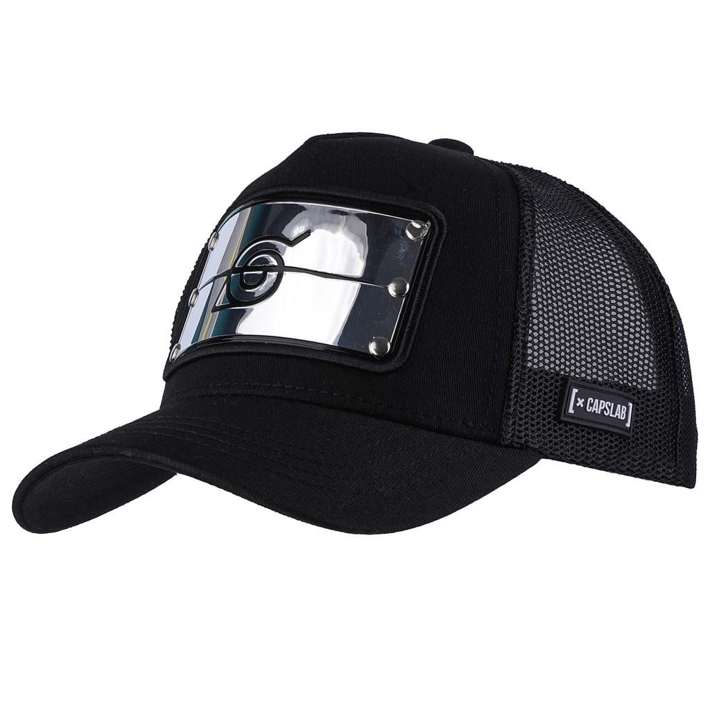 Capslab Freegun Naruto Shippuden Cap, Mens Black Cap