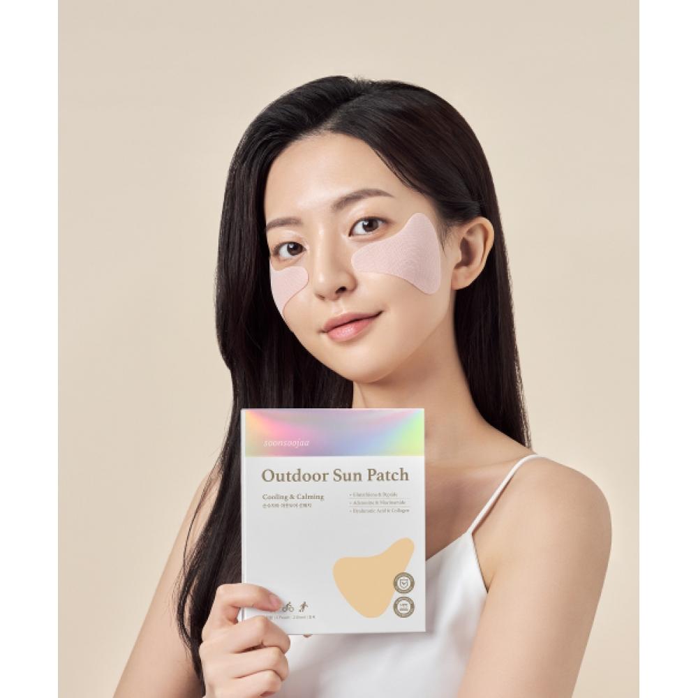 Soonsoojaa Outdoor Sun Patch 1 Time  1 Pouch  2 Sheets  X 4 Sheets NONE