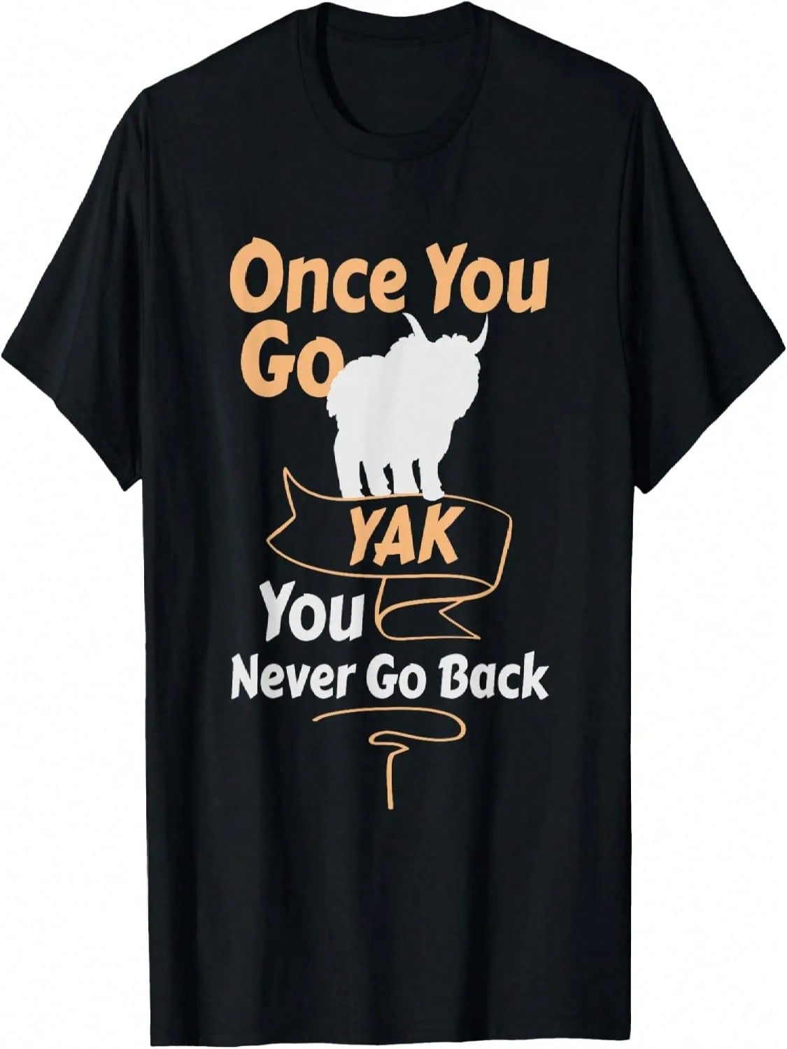 Yak Lover - Once You Go Yak T-Shirt S разноцветный