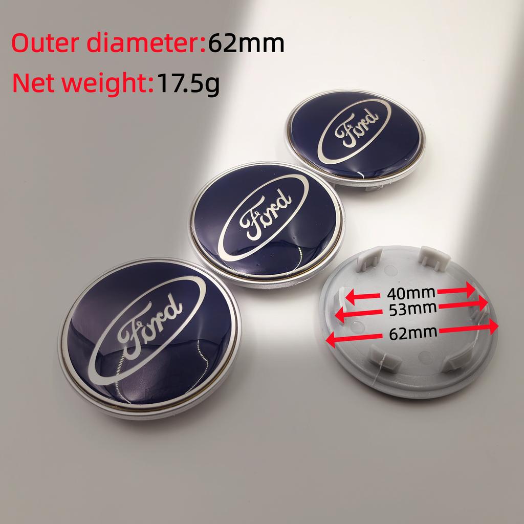 XXUI3 4pcs ForFord Hubcap Car Styling Wheel Center Cap Hub Replaced Cover Wheels Centre Hub Cap 54/56/60/62/65/68mm